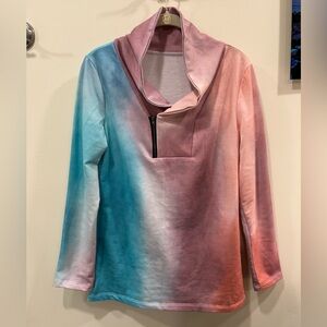 Gradient Color Women's Top